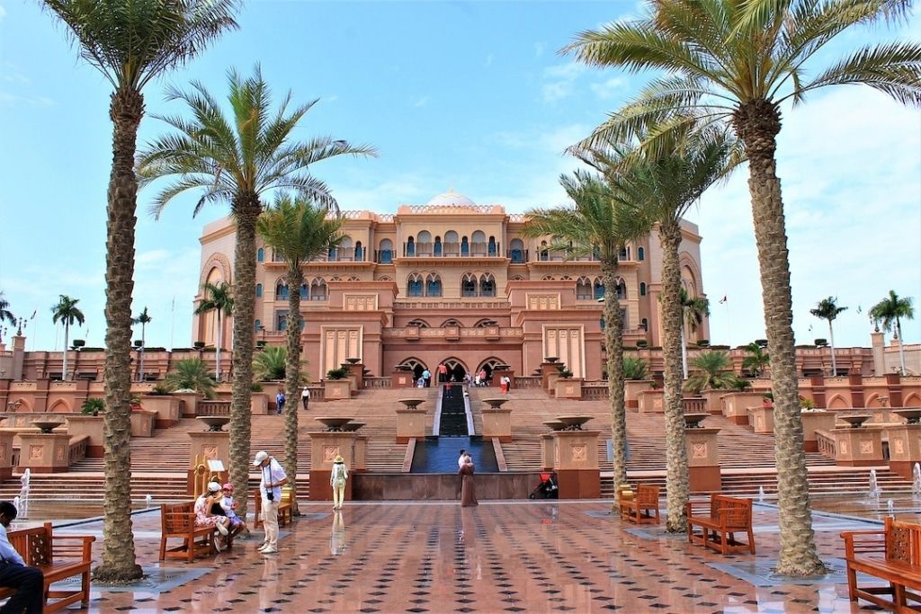 Emirates Palace à Abu Dhabi