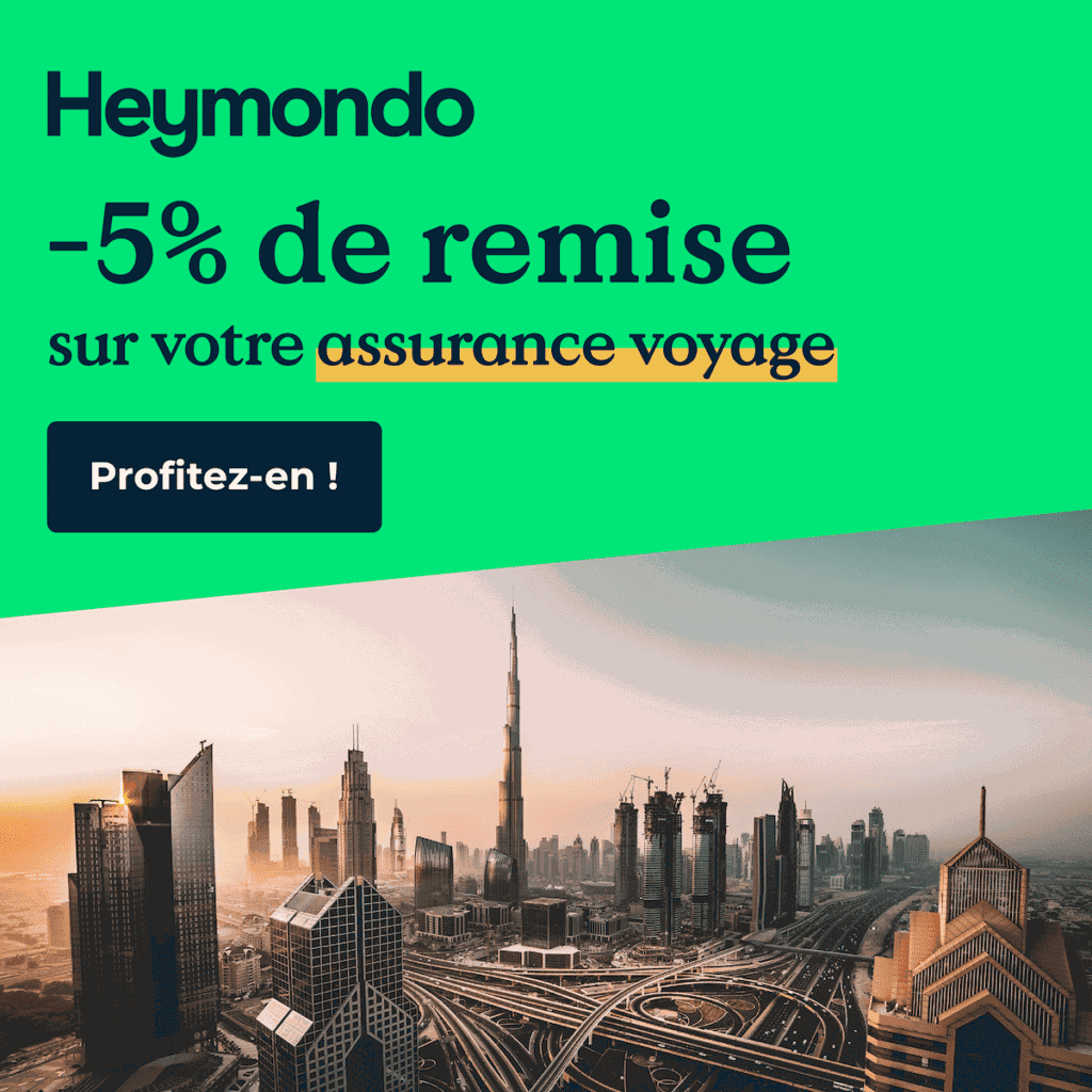 Visuel promotionnel -5% de remise pour une assurance voyage à Dubai