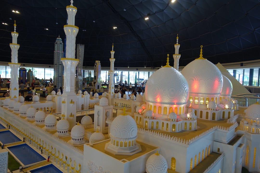 Le Taj Mahal en Lego au Legoland de Dubai