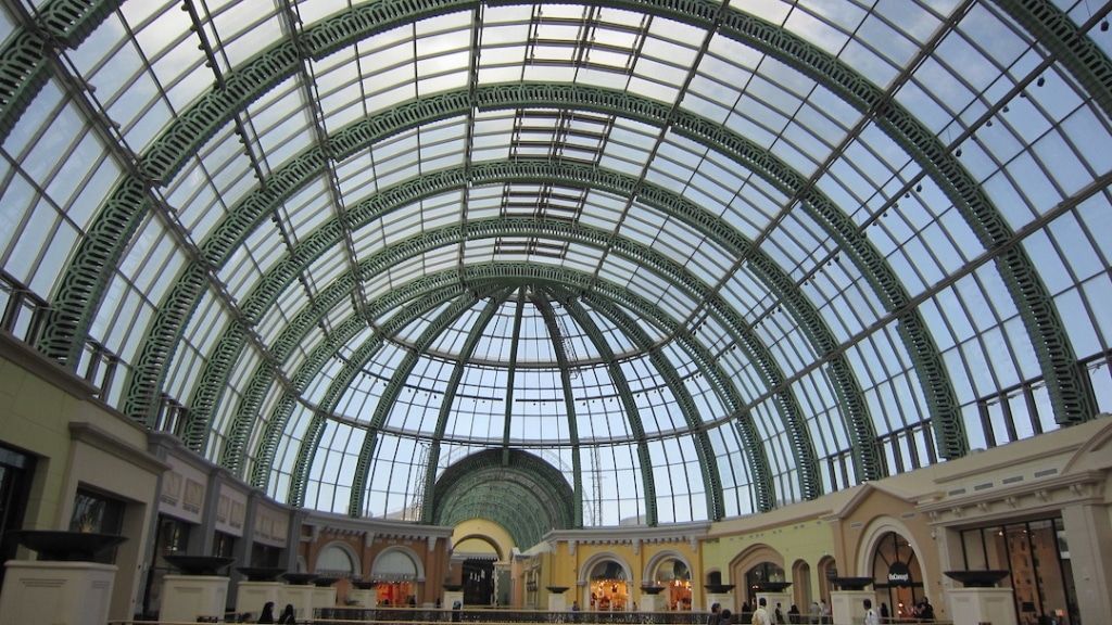 Dome du centre commercial Mall of the Emirates