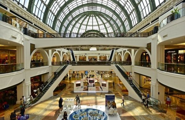 Intérieur du centre commercial Mall of the Emirates