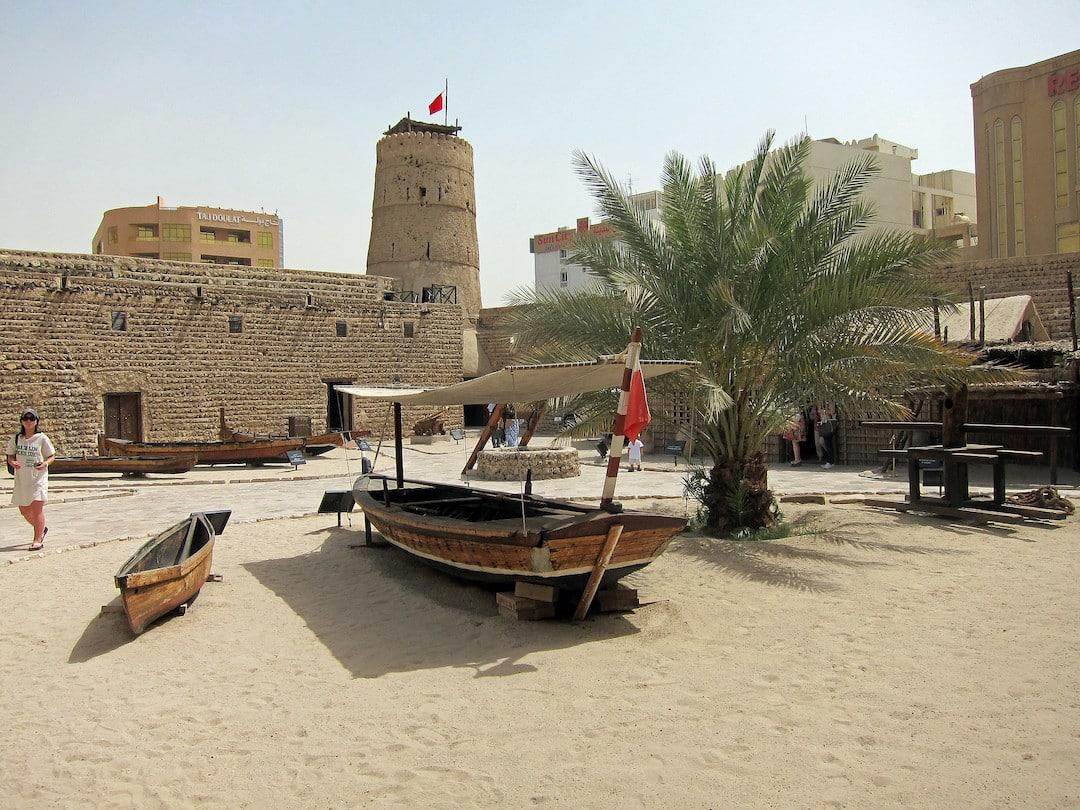 Cour d'entrée du Dubai Museum