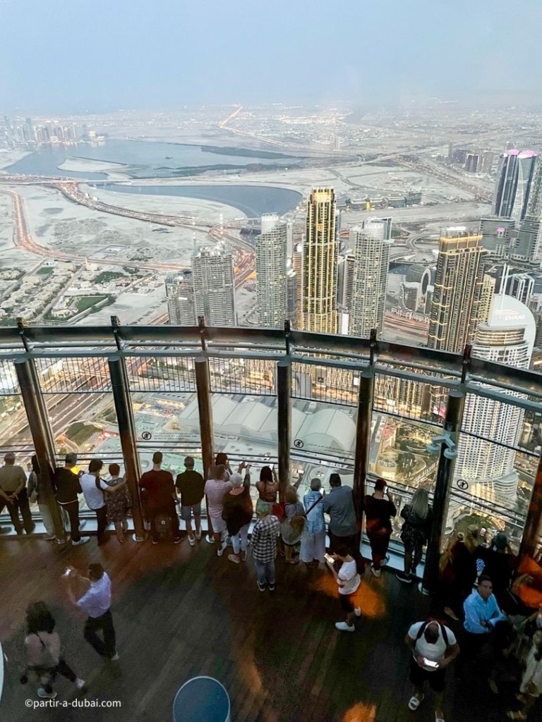Observation Deck on the 124th Floor of the Burj Khalifa