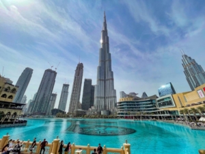Burj Khalifa in Dubai, the world’s tallest tower