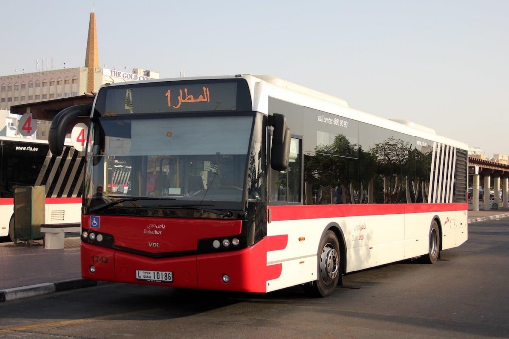 Bus in Dubai