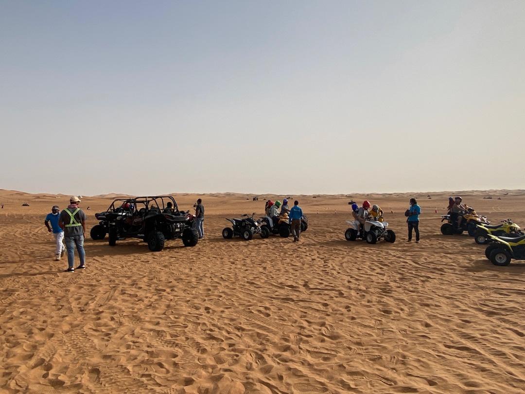 Buggy or ATV ride in the Dubai desert