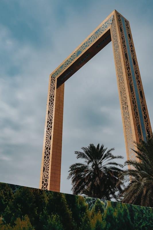 Dubai Frame, observation deck in Dubai