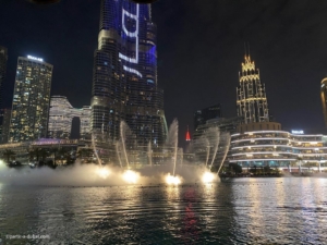 Dubai Fountains at Night