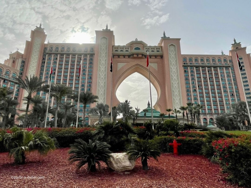 Atlantis Hotel in the Palm Jumeirah district of Dubai