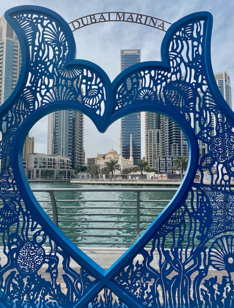 Dubai Marina photo frame