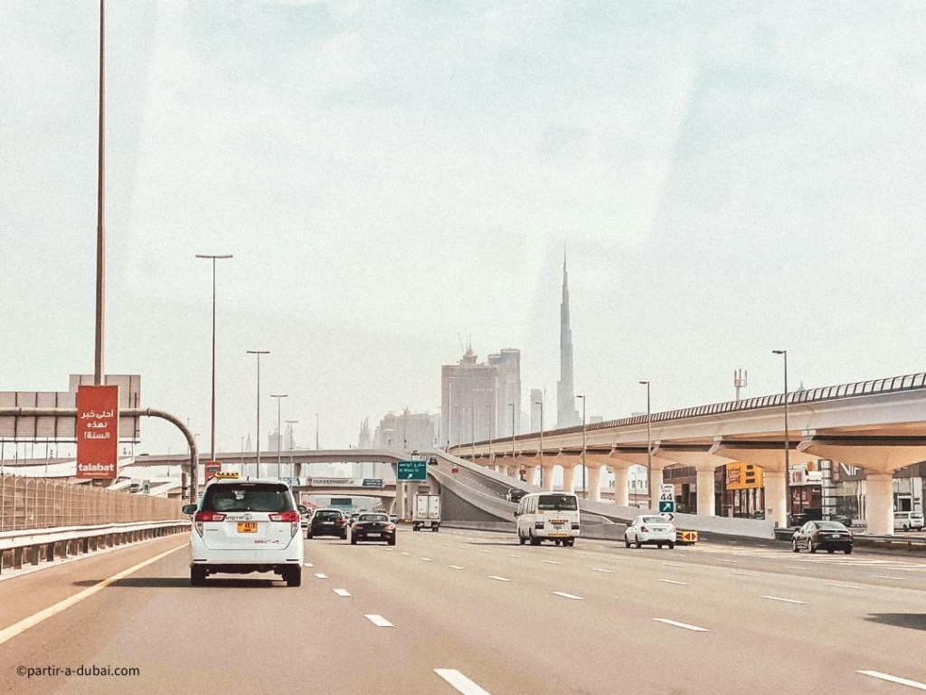 Sheikh Mohammed bin Rashid Boulevard is one of Dubai’s main thoroughfares, where thousands of cars pass by every day