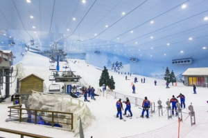 Ski Dubai, the indoor ski slope in Dubai