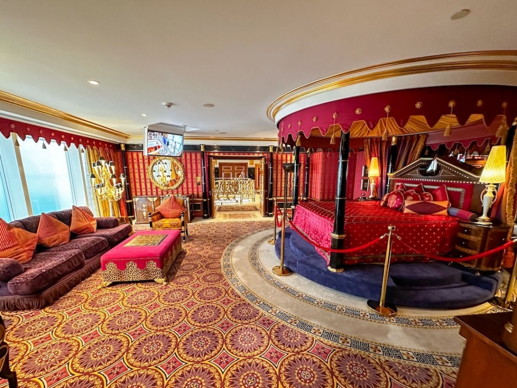Luxury suite at the Burj Al Arab