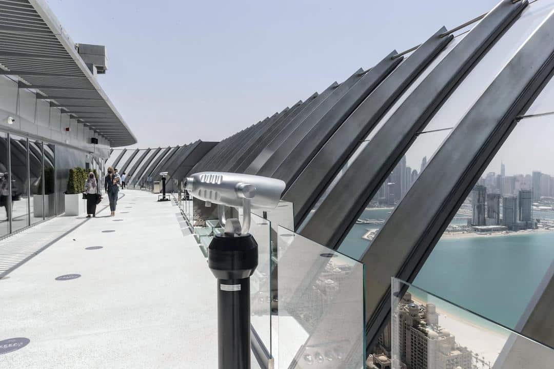 The View observation deck on Palm Jumeirah